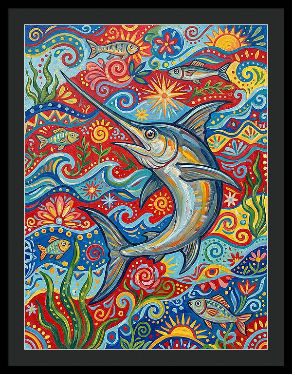Swordfish Dance In Color