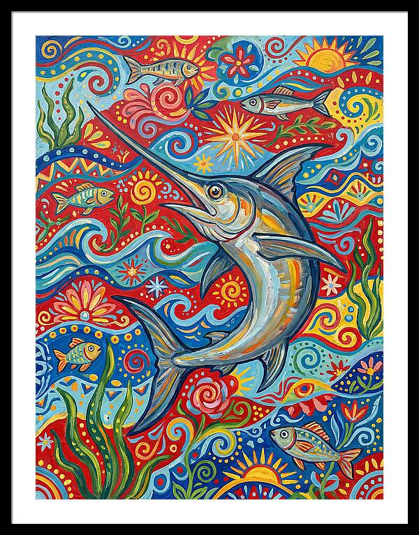 Swordfish Dance In Color