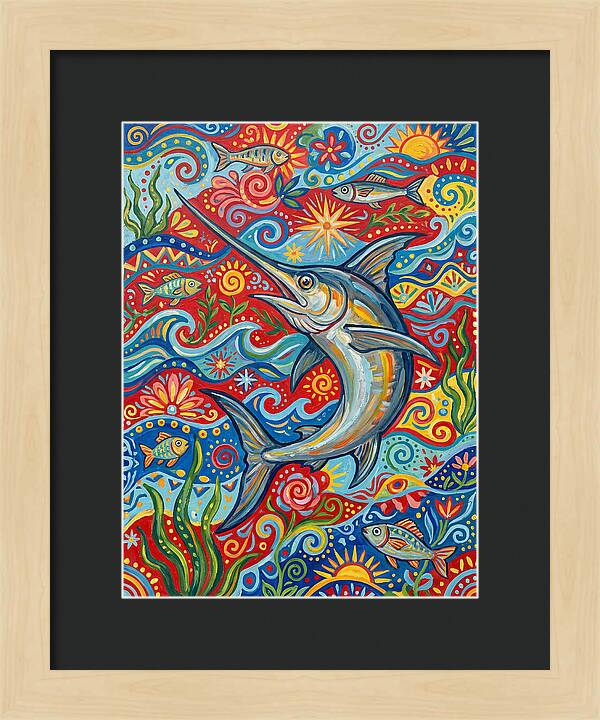 Swordfish Dance In Color
