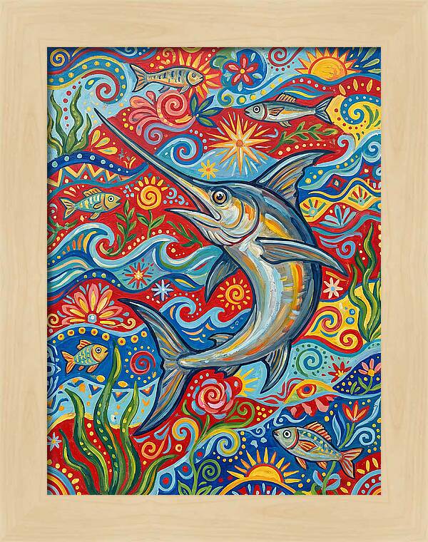 Swordfish Dance In Color