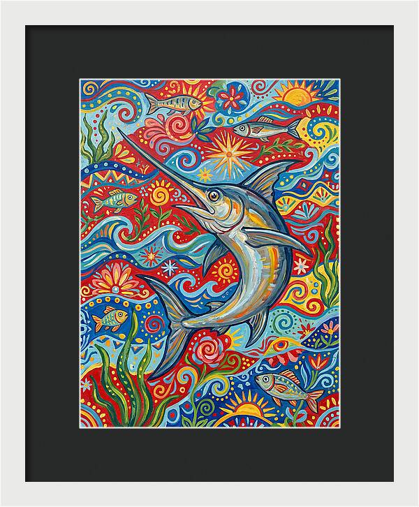 Swordfish Dance In Color