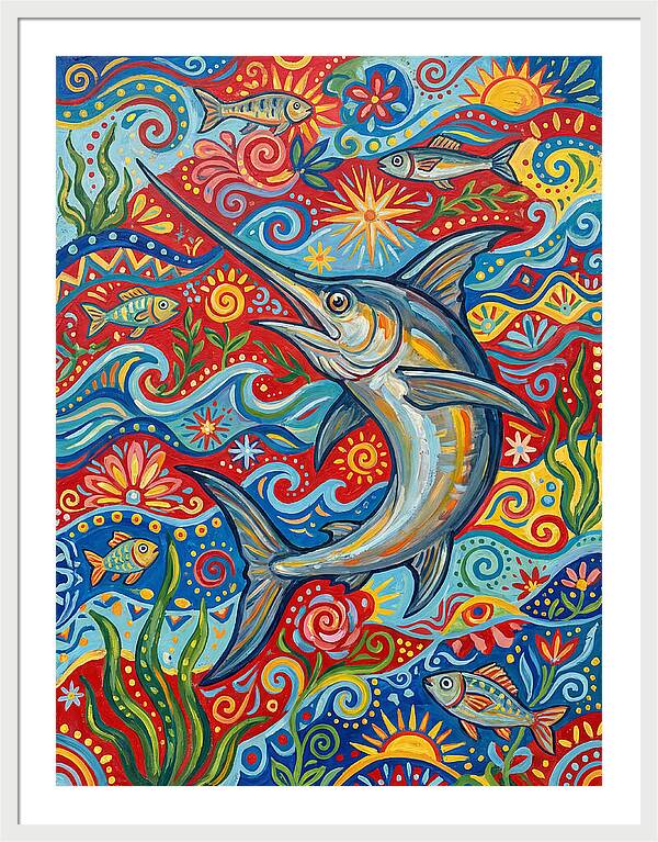 Swordfish Dance In Color