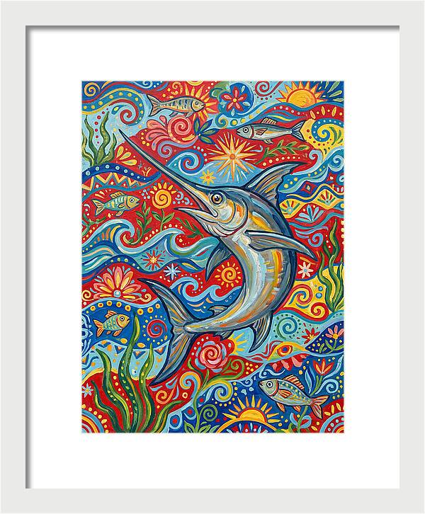 Swordfish Dance In Color