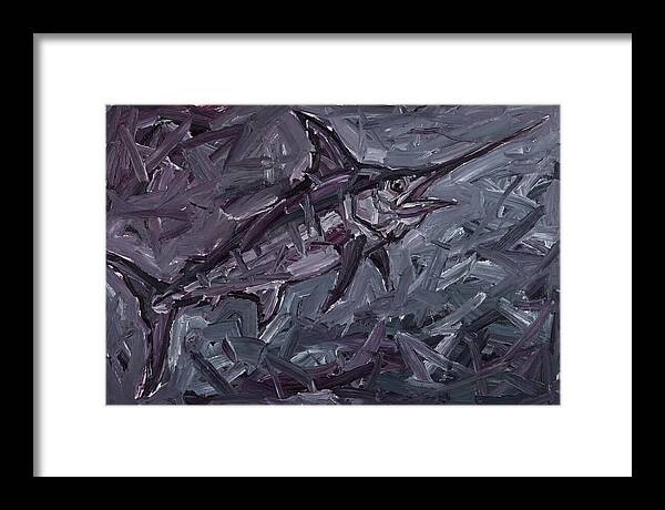 Swordfish In Expressionist Style