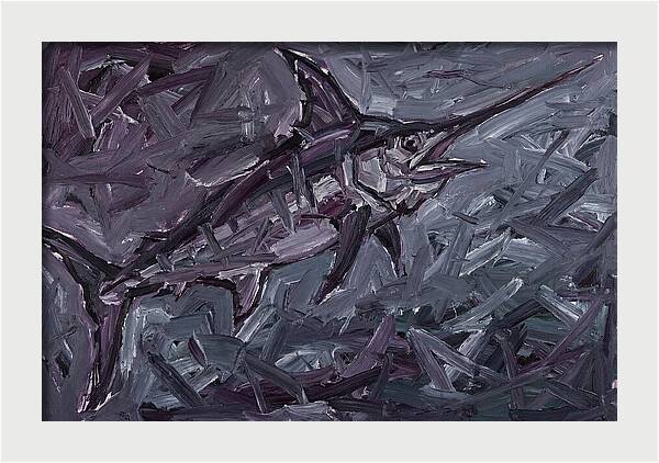 Swordfish In Expressionist Style