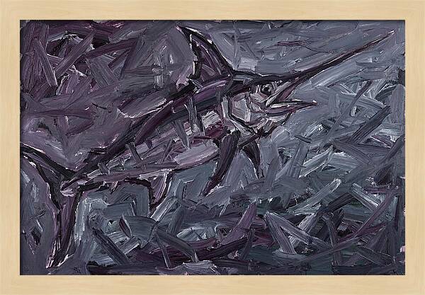 Swordfish In Expressionist Style