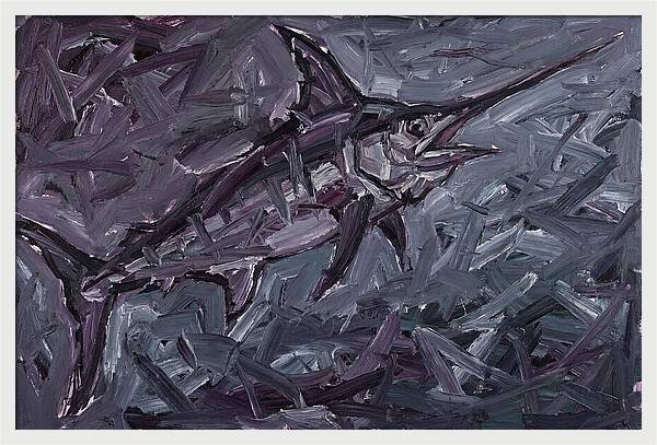 Swordfish In Expressionist Style