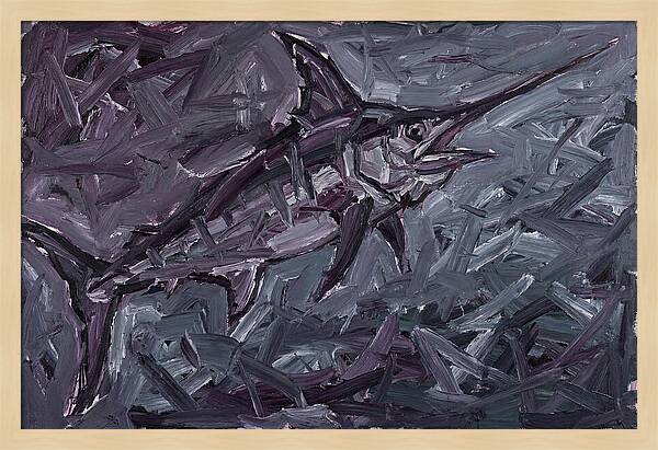 Swordfish In Expressionist Style