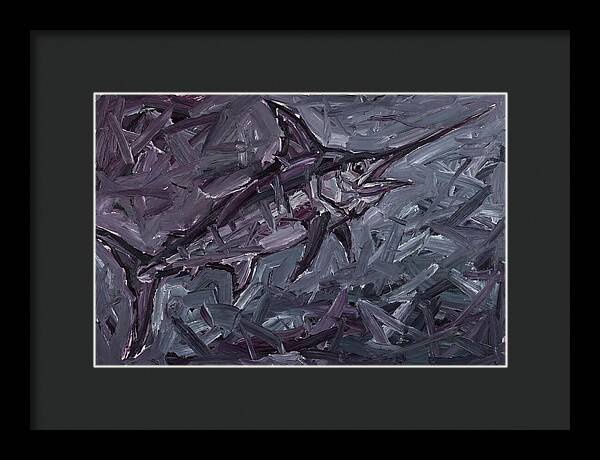 Swordfish In Expressionist Style