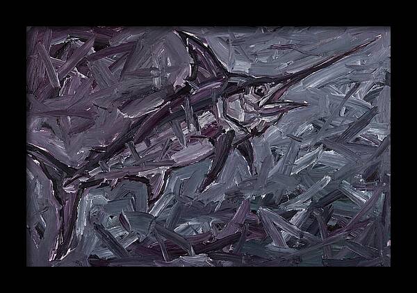 Swordfish In Expressionist Style