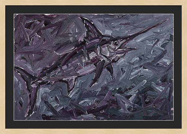 Swordfish In Expressionist Style