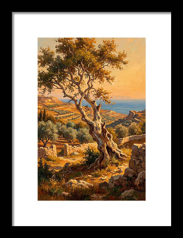 Sycamore Tree By The Sea
