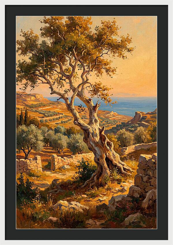 Sycamore Tree By The Sea