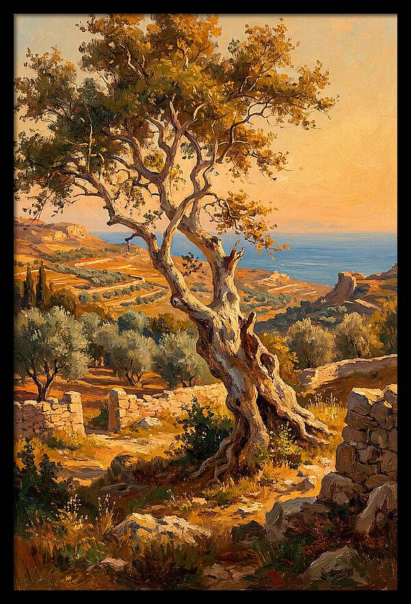 Sycamore Tree By The Sea