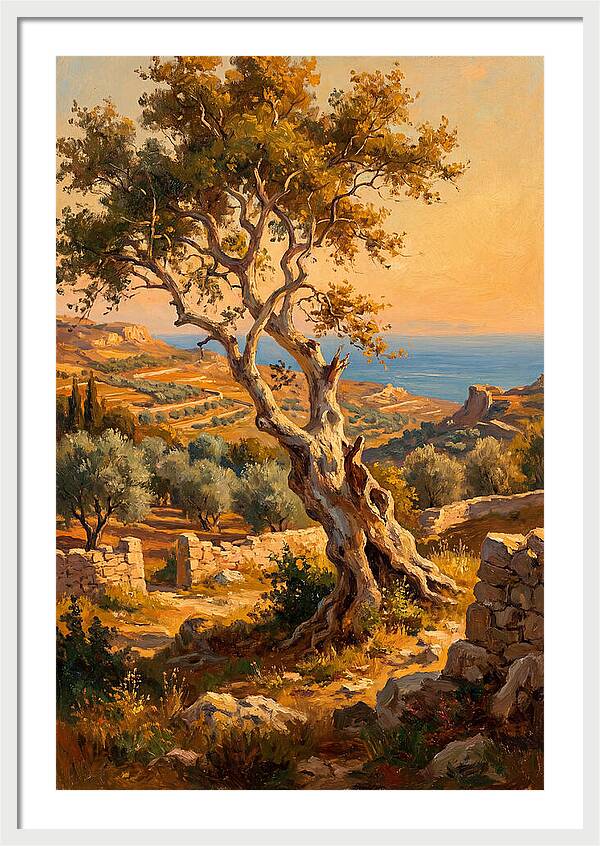 Sycamore Tree By The Sea