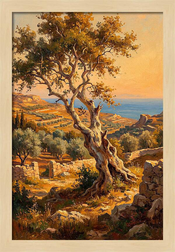 Sycamore Tree By The Sea