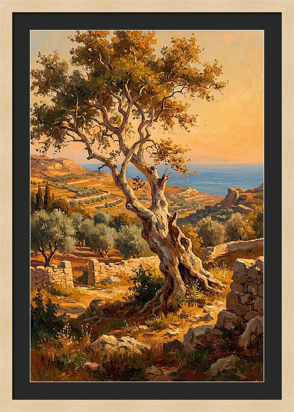 Sycamore Tree By The Sea