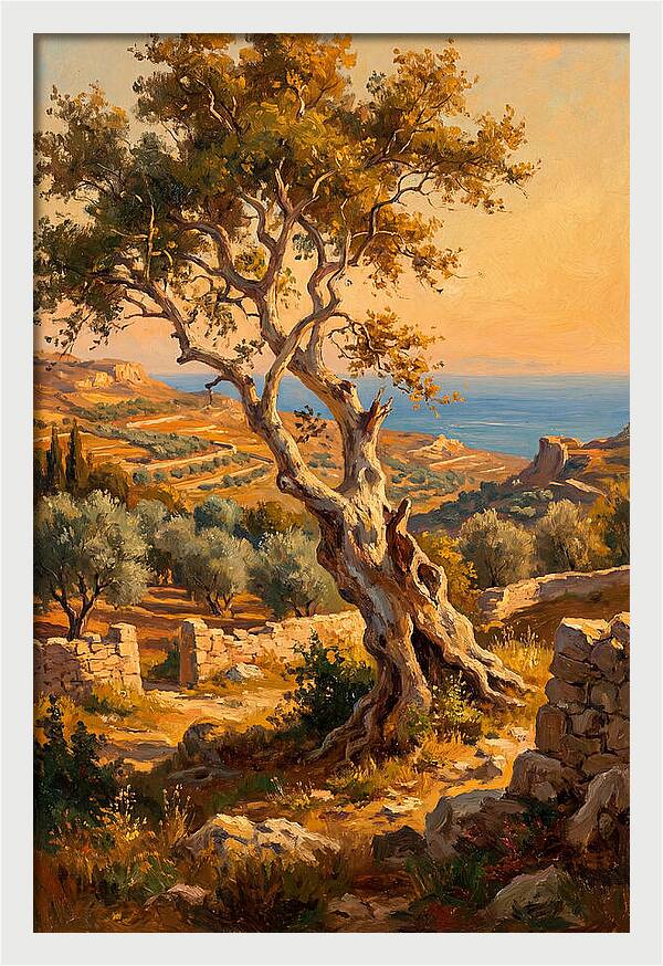 Sycamore Tree By The Sea