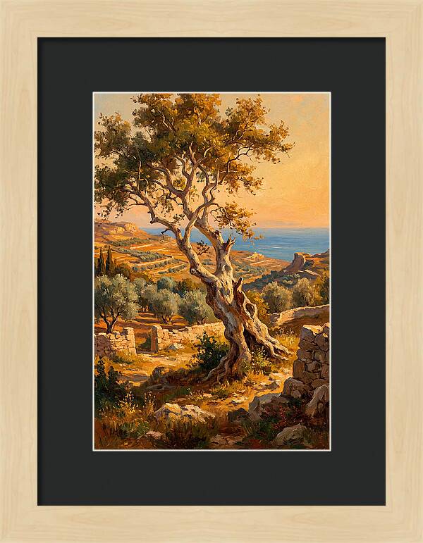 Sycamore Tree By The Sea