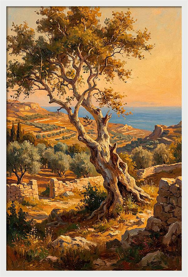 Sycamore Tree By The Sea