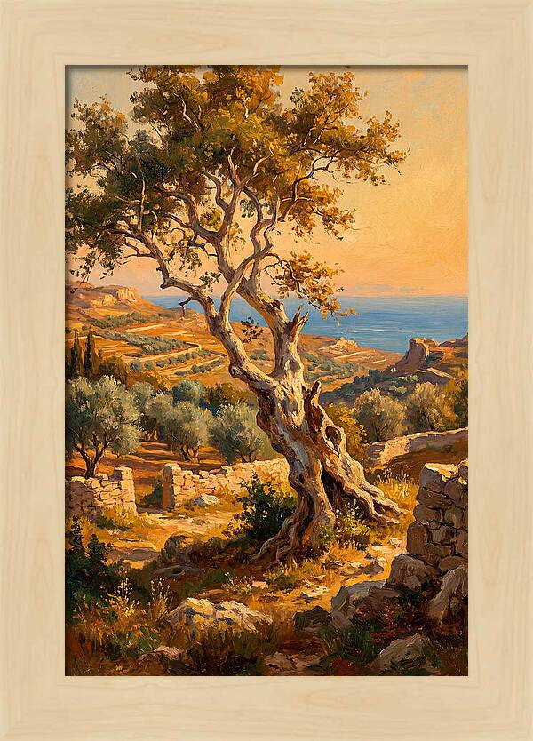Sycamore Tree By The Sea