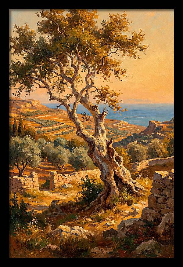 Sycamore Tree By The Sea