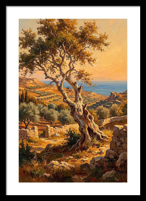 Sycamore Tree By The Sea