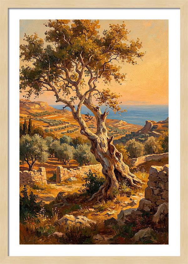 Sycamore Tree By The Sea