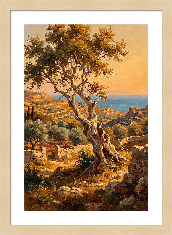 Sycamore Tree By The Sea