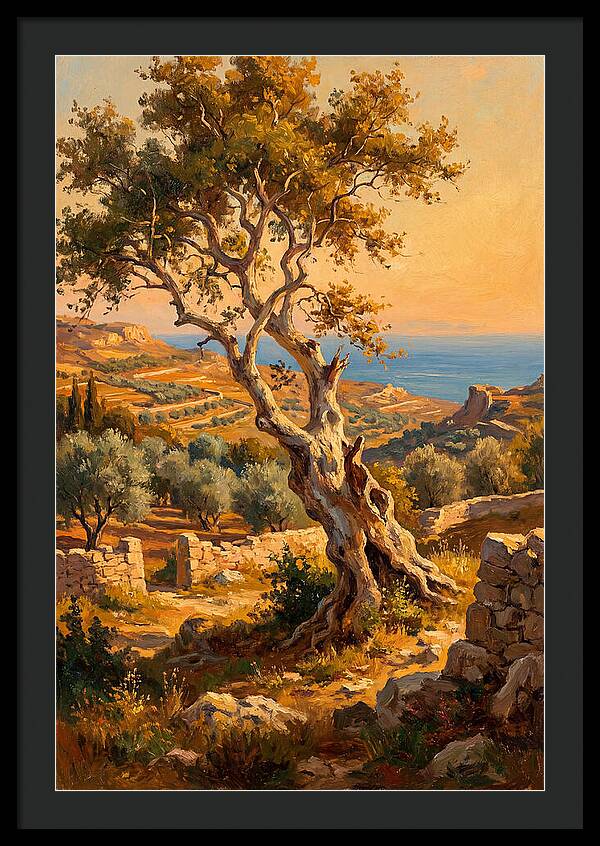Sycamore Tree By The Sea