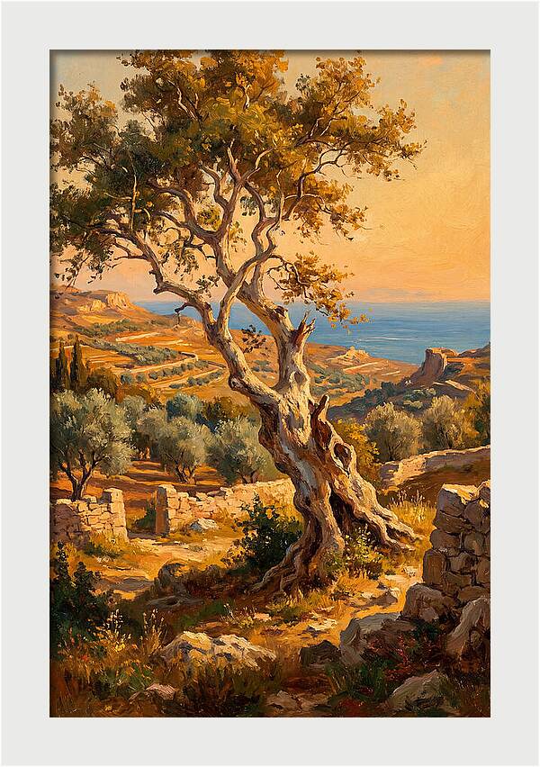 Sycamore Tree By The Sea