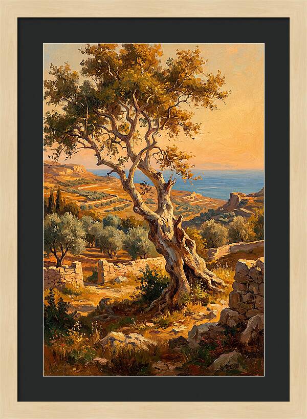 Sycamore Tree By The Sea