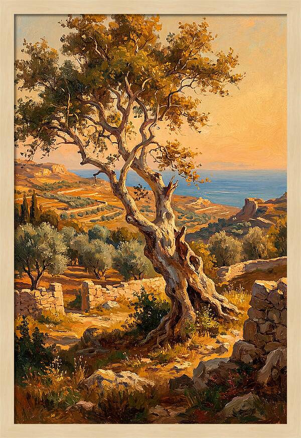 Sycamore Tree By The Sea