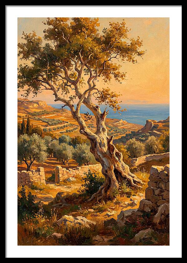 Sycamore Tree By The Sea