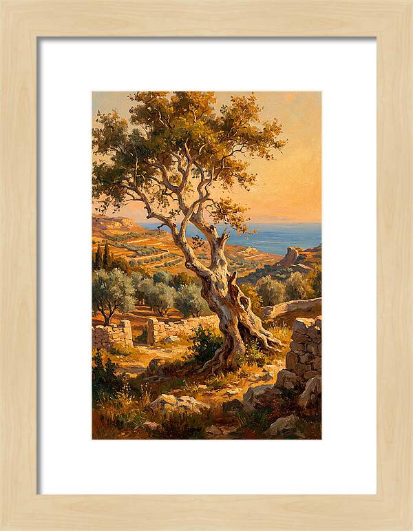 Sycamore Tree By The Sea