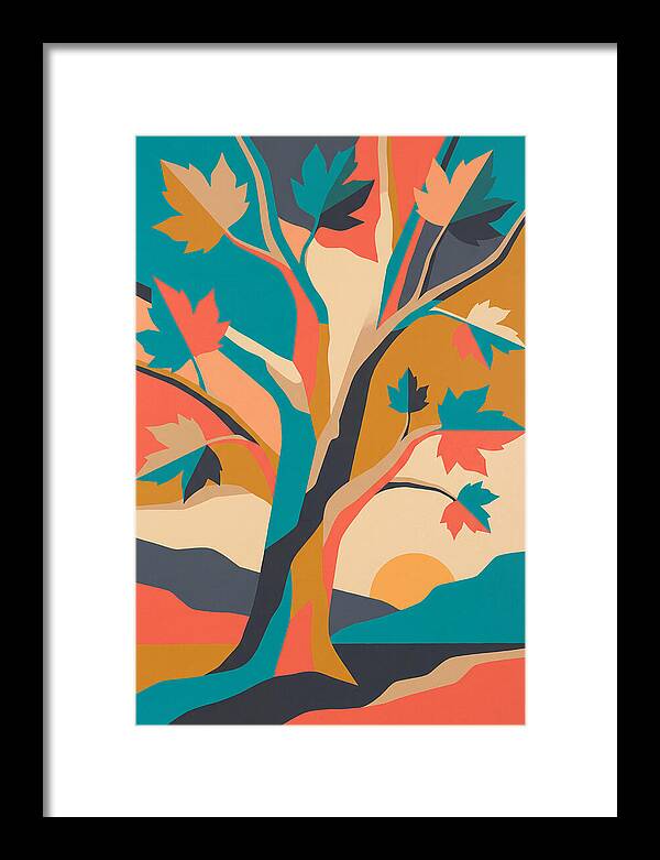Sycamore Tree Silhouette