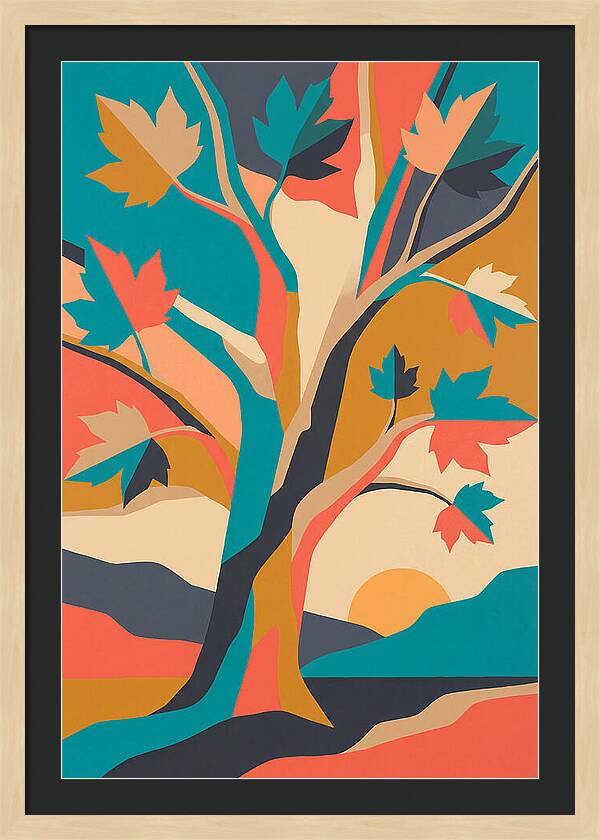 Sycamore Tree Silhouette
