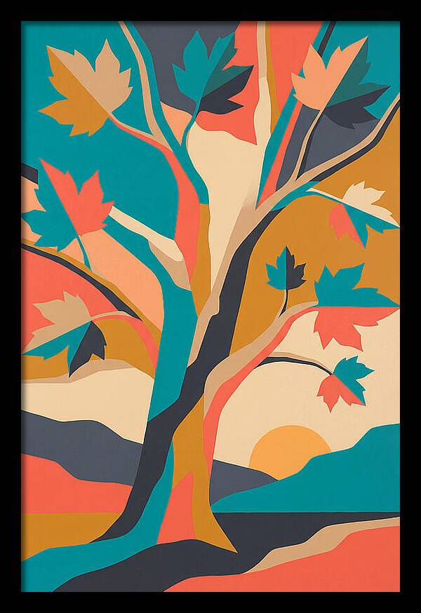 Sycamore Tree Silhouette