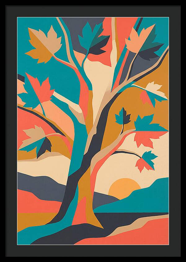 Sycamore Tree Silhouette