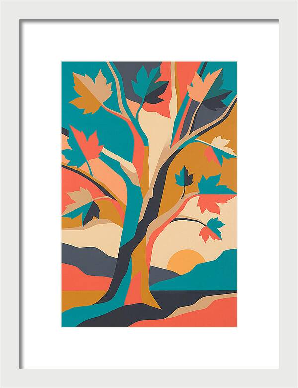 Sycamore Tree Silhouette