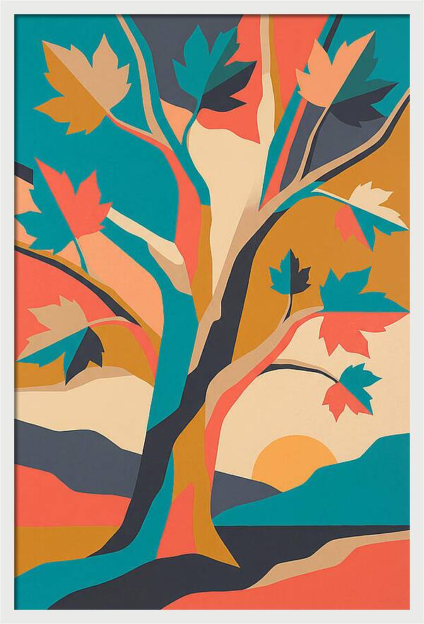 Sycamore Tree Silhouette