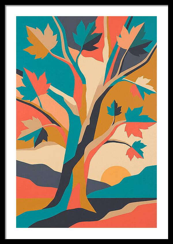 Sycamore Tree Silhouette