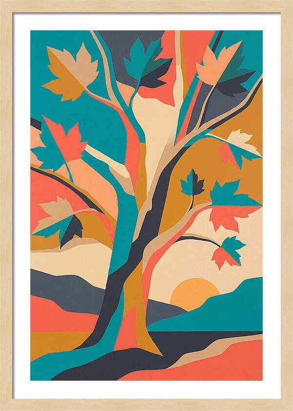Sycamore Tree Silhouette