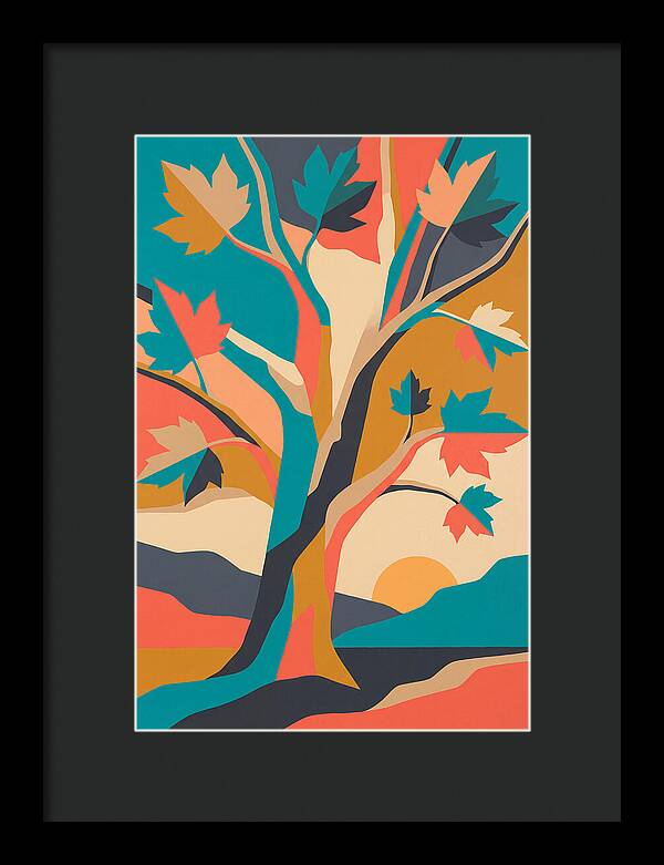 Sycamore Tree Silhouette