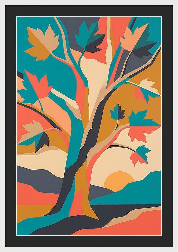 Sycamore Tree Silhouette