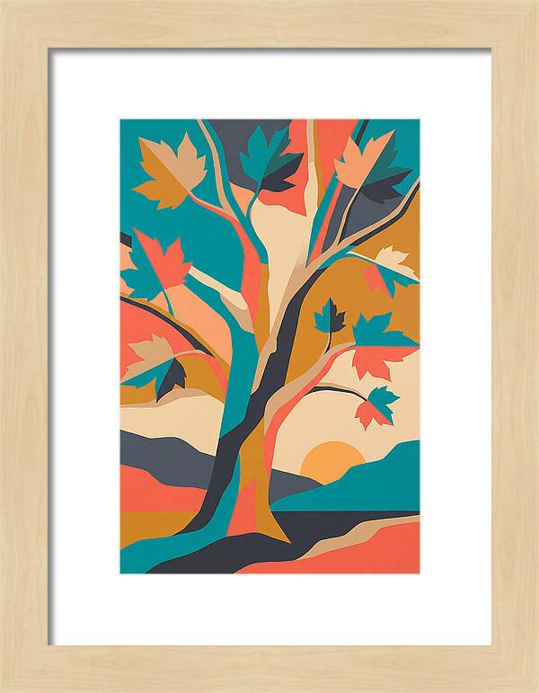 Sycamore Tree Silhouette