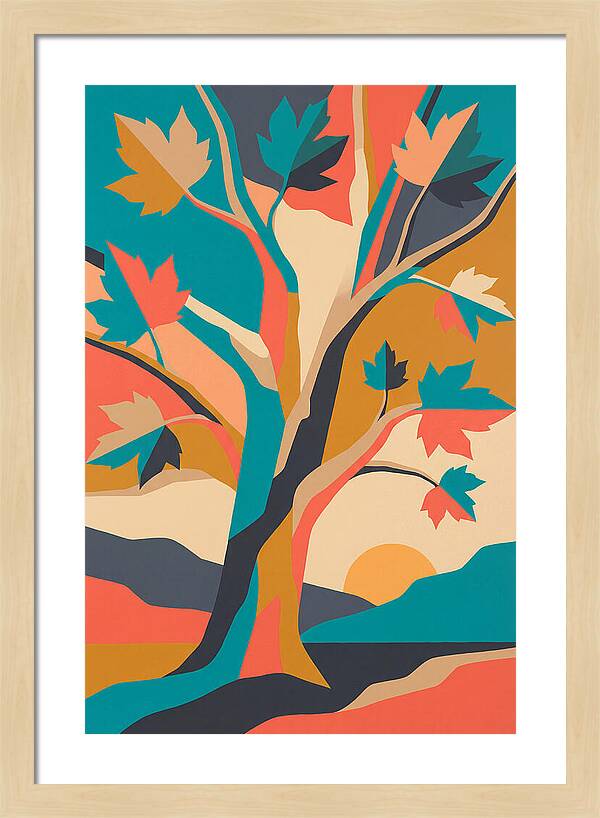 Sycamore Tree Silhouette