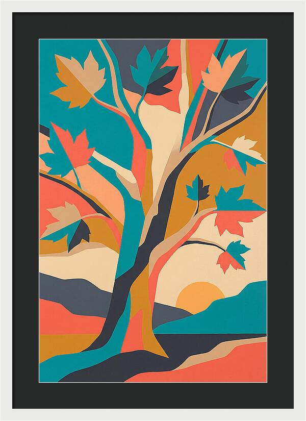 Sycamore Tree Silhouette