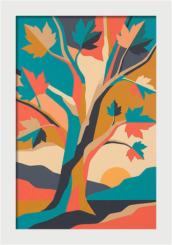Sycamore Tree Silhouette