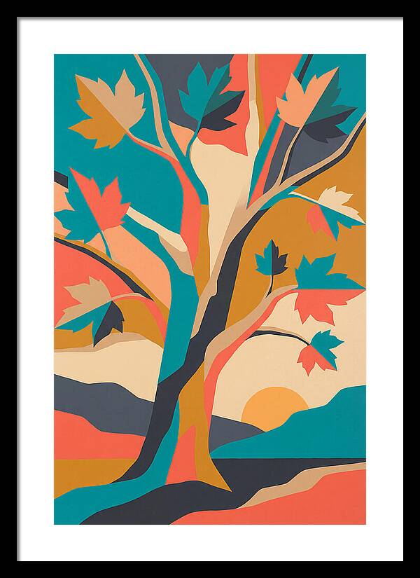 Sycamore Tree Silhouette